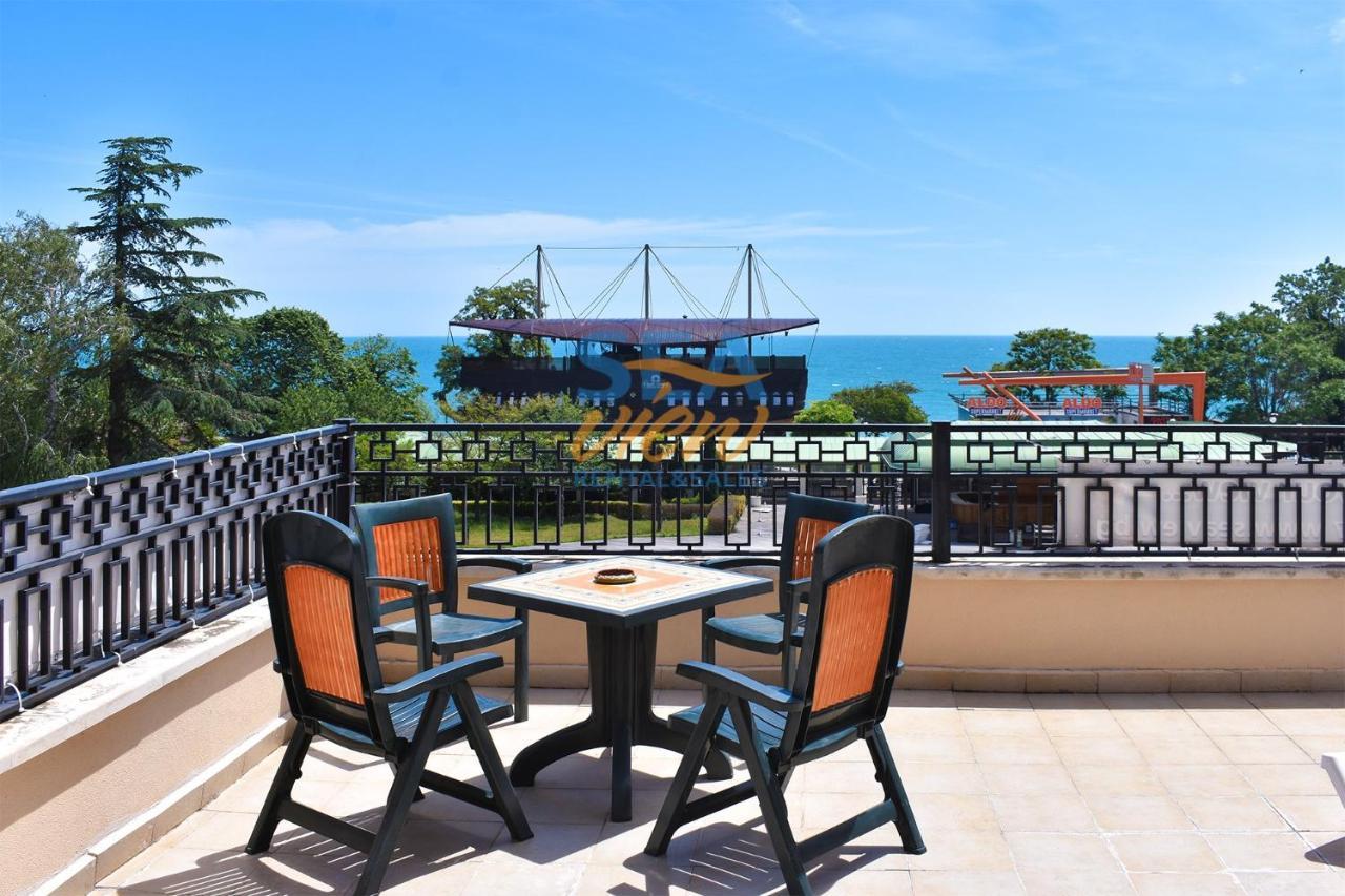 Sea View Rental Front Beach Sables d'or Extérieur photo